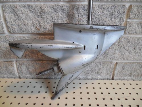 Lower unit / gearcase evinrude sportwin 3.3hp 1947-1951 vtg missaukee outboard
