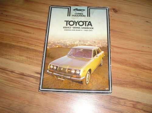 1968 1969 1970 1971 1972 toyota corona mark ii service repair manual dated 1973