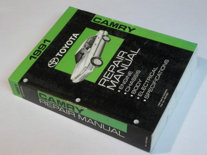 1991 toyota camry oem service repair shop dealership maintenance manual 