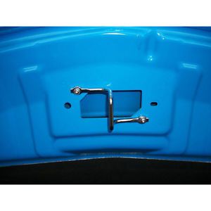 Mustang hood latch catch chrome 2010-2014 | cj pony parts