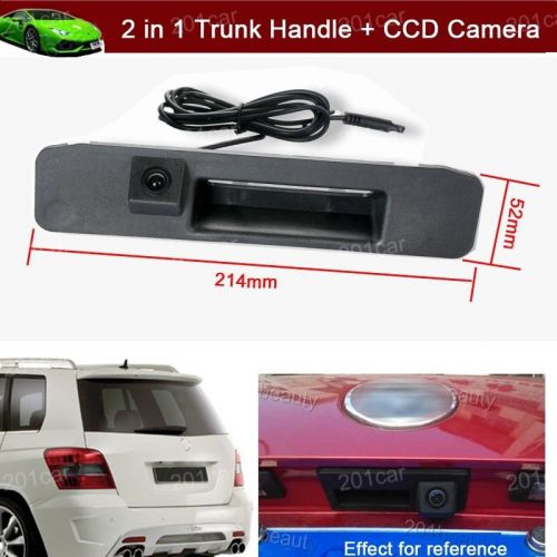 Trunk handle + parking camera for mercedes benz ml320 ml350 ml400 a180 a200 a260