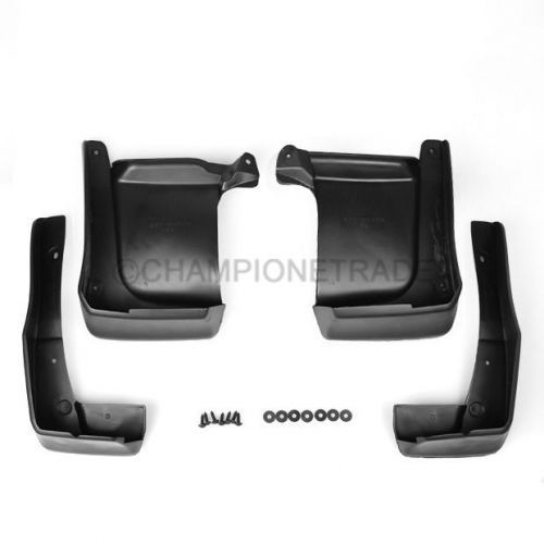 4pcs plastic mudguard mud flap splash guard fender set for 14-15 honda accord ct