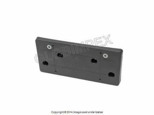 Mini r55 r56 r56  license plate base front oem + 1 year warranty