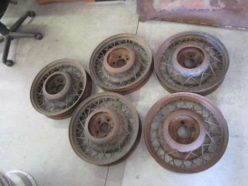 1932 1933 34 35 36 37 chevy truck wire wheels orig gm rims 1936 chevy rat rod