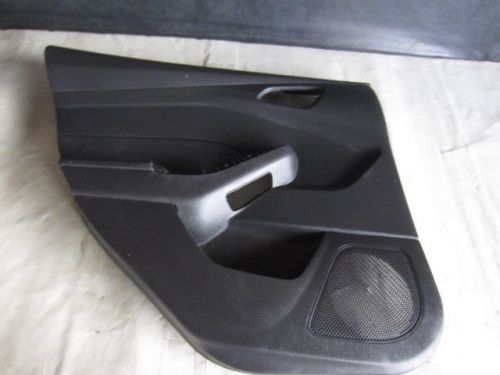 2012 - 2015 ford focus rear driver side door panel black