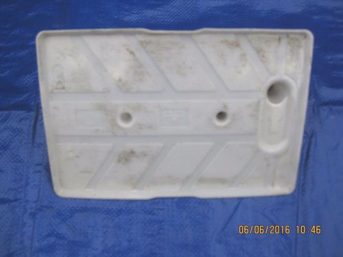 90-96 nissan 300zx oem plastic battery tray with drain holder