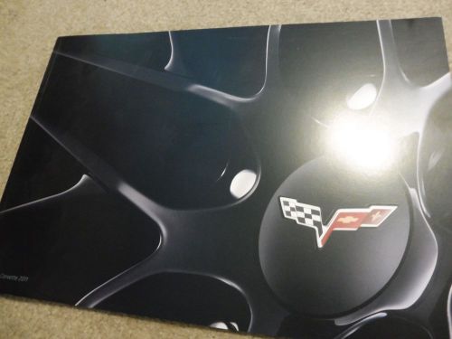 2011 chevy corvette z06 zr1 carbon coupe conv dealer sales brochure literature