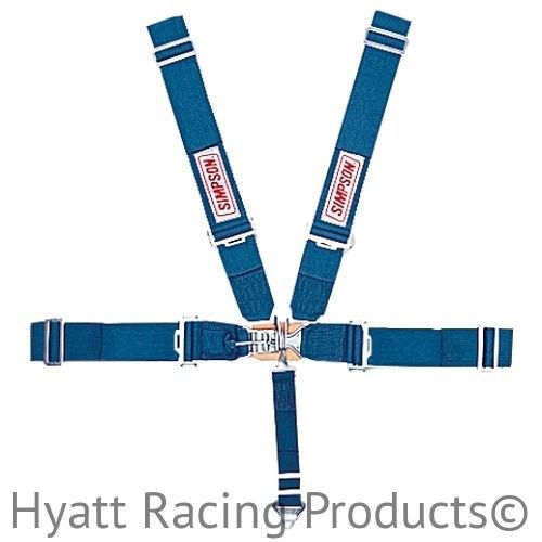 Simpson racing seat belts harness 29064 - pull down, wrap around (all colors)