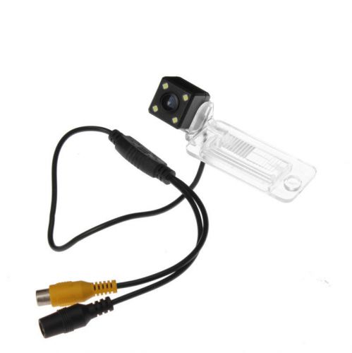 Cmos carreverse rearview camera fit for a8 high quality with led light nice new