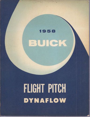 1958 buick flight pitch dynaflow service manual