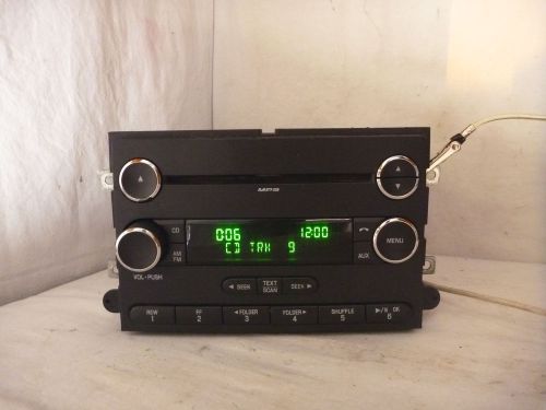 08 09 mercury mountaineer ford explorer radio cd mp3 8l2t-18c869-af s04172