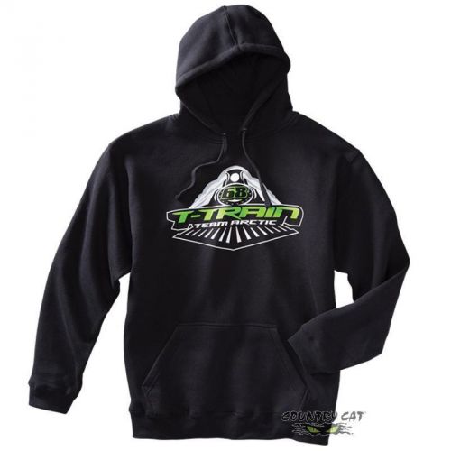 Arctic cat / tucker hibbert apparel - youth t-train 68 hoodie - black - 5263-23_