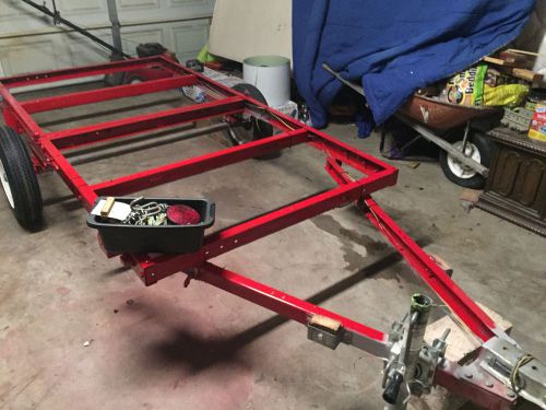 Haul master utility trailer