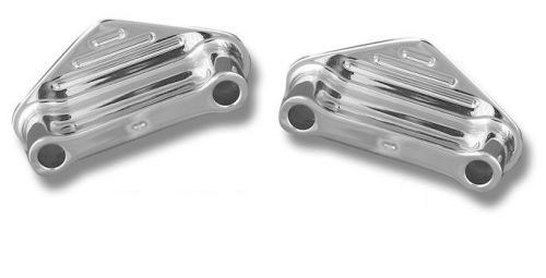 Front 3/4&#034; fender spacers 41mm by accutronix chrome harley softail heritage usa