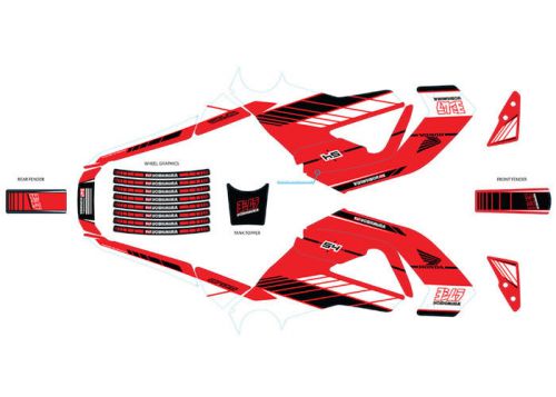 Yoshimura graphic kit red (800rd121200)