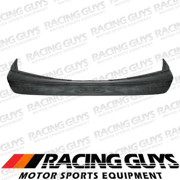 87-90 toyota tercel 2dr rear bumper cover matte black facial plastic to1100136