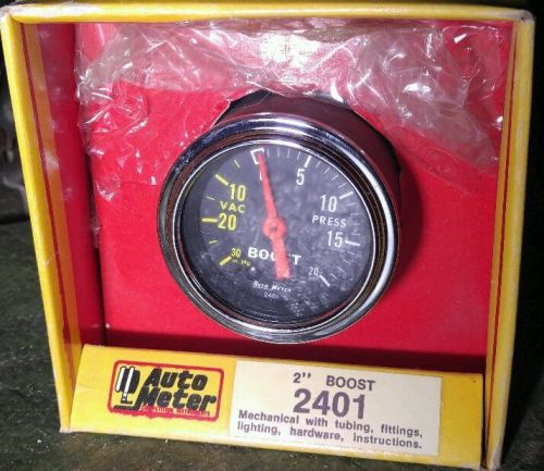 Brand new autometer phantom boost gauge 2401