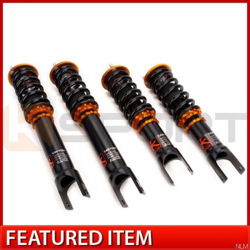 Ksport kontrol pro coilovers kit for 2009 09 honda accord v6 chd231-kp