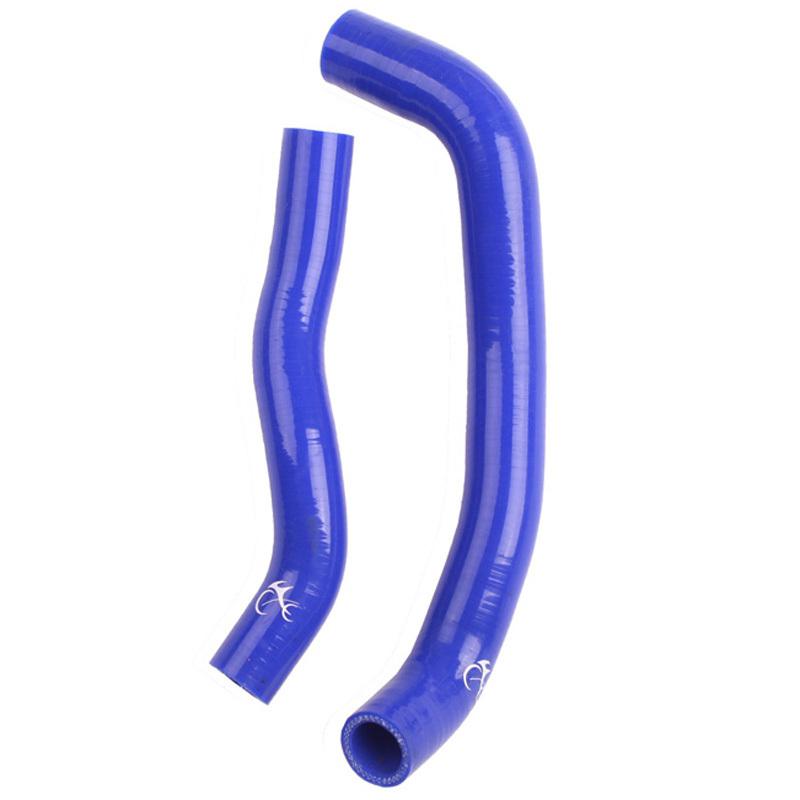 Blue silicone radiator hose for atv dvx 400 dvx400 ltz400 ltz 400