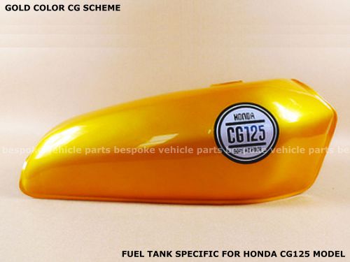 Honda gas fuel tank cg125 cg 250 w petcock &amp; pair grips cgc9 cafe racer cb cl ca