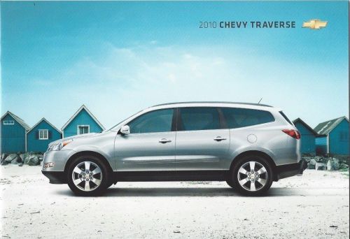 2010 chevrolet chevy traverse ls  1lt  2lt and ltz models  19 page  brochure