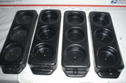 4 pontoon boat floor mount rod stableizers for rail rod holders