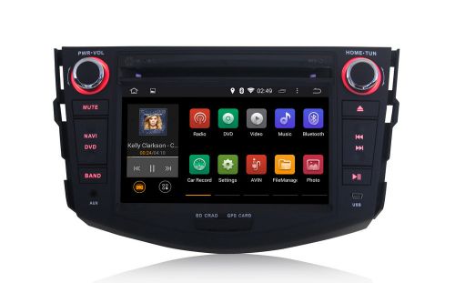 Wifi 3g android 4.4.4 os car dvd player gps radio for toyota rav4 2006-2011