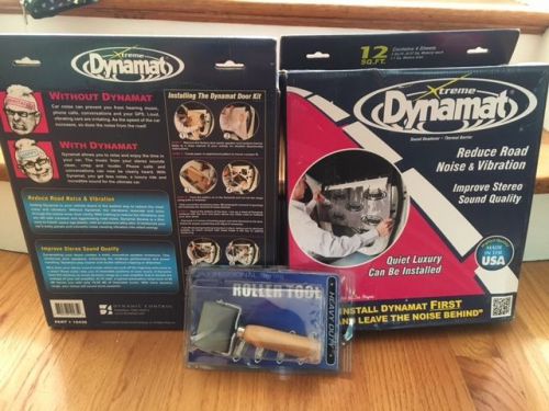 Dynamat sound deadening/noise barrier 2 x 12 sq ft boxes plus roller