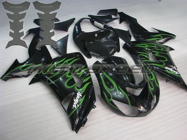 Free tank pad ! fairing for kawasaki 2006 2007 06 07 zx10r plastic injection k11