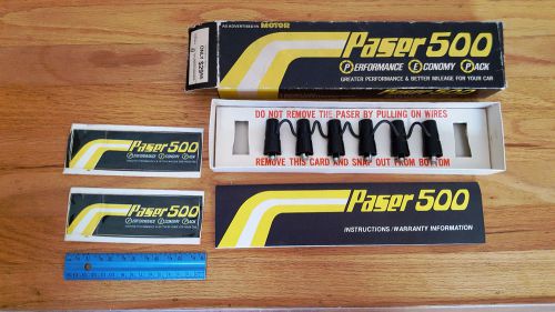 Vintage / nostalgic paser 500 automotive performance item