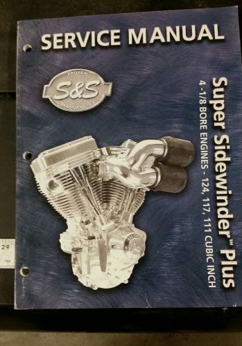 S &amp; s service manual super sidewinder plus