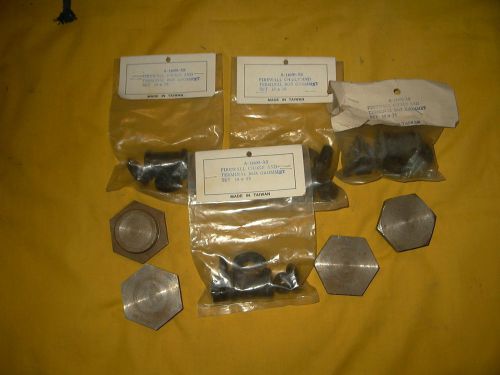 Ford model a  1928-1931 misc parts 8 piece lot oil pan drain plugs vintage