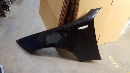 2010 bmw 135i coupe e82 lh left driver black front fender oem