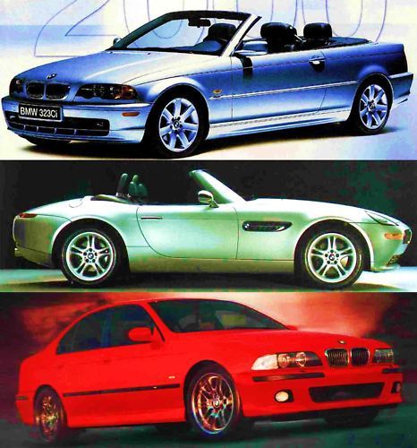 2000 bmw brochure-bmw-z8-m3-z3-323ci-540i-m5-x5-740i