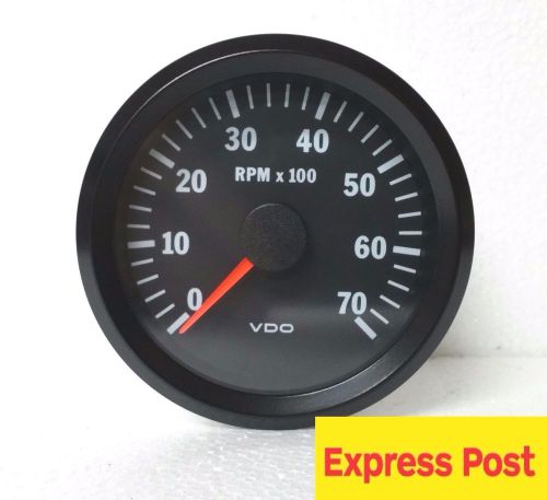 Vdo cockpit vision tachometer 12v 80mm  7000 rpm automotive 333015032