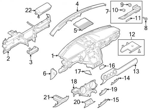 Ford oem speaker cover fr3z18978ba image 5