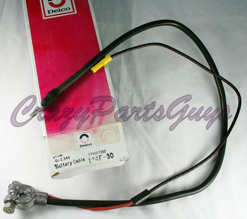 Delco packard 4f30 battery cable 30&#034; 8907362 nos
