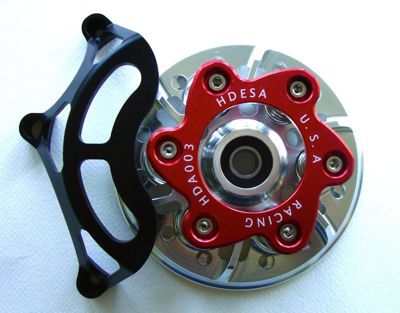 Ducati 748 dry clutch cover / pressure plate kit  ducati 6 speed engine red