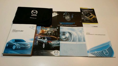 2012 mazda mazda6 owners manual i touring plus i touring i sport fast shipping