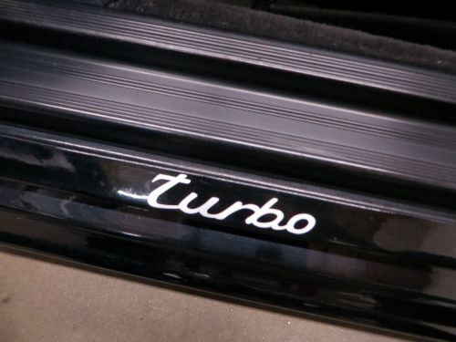 (2pcs) turbo doorstep badge decal