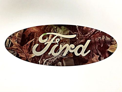 Ford f150 emblem camouflage vinyl decal sticker oval camo 4x4 off-road