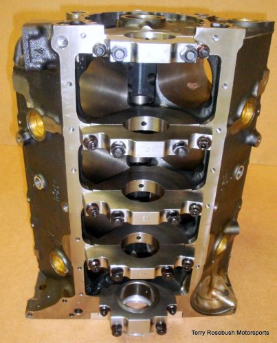 Gm #12480046 - sb2.2 sbc block, 4.116&#034;  bore, steel billet main caps, cnc work