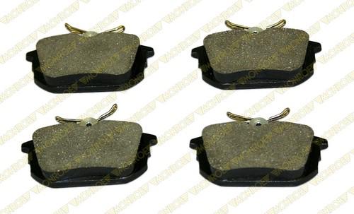 Monroe dx838 brake pad or shoe, rear-monroe dynamics brake pad