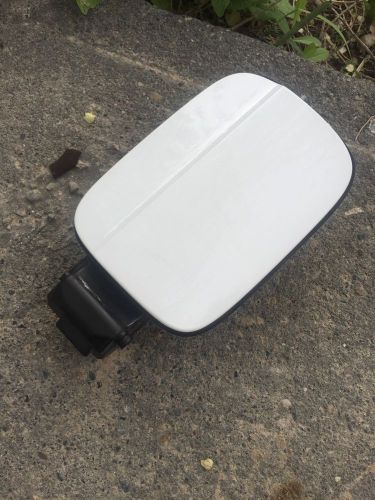 Audi 09-12 a4 s4 white  fuel gas door cover