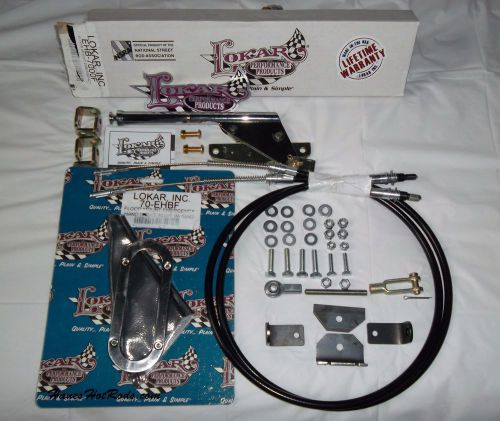 Brake hand emergency parking chrome shelby cobra hot rod ac ace kit car lokar