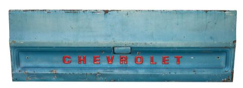 Vintage 1973 1974 1976 1980 chevrolet fleetside pickup tail gate tailgate bench