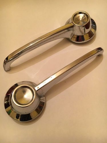 1963 ford galaxie mustang interior door release handles pair original