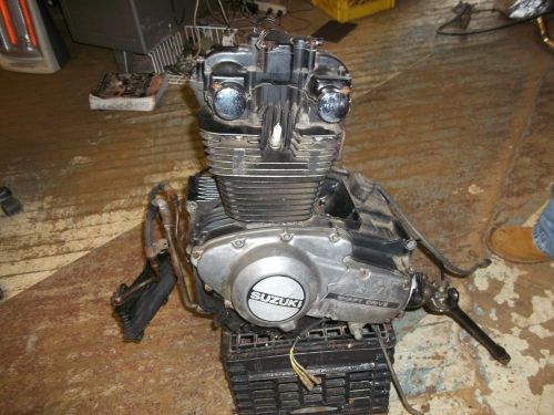 1983 suzuki gs450 ga suzukimatic complete engine motor w/oil cooler shaft airbox