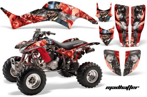 Amr racing graphic sticker decal kit deco honda atv trx 400ex 99-07 madhatter