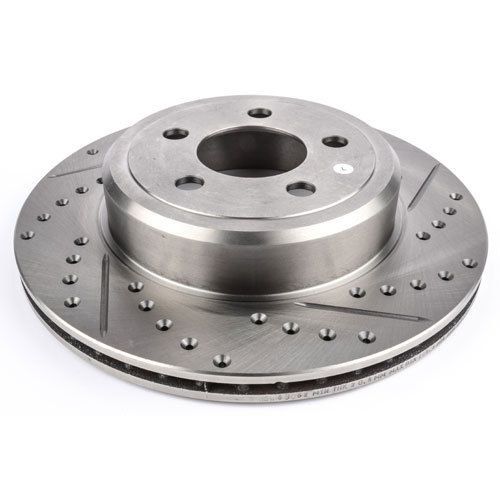Jegs performance products 632204 hp drilled &amp; slotted brake rotor